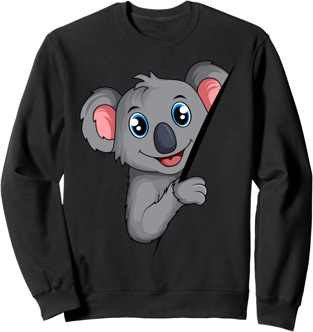 Koala Koalabär Kinder Mädchen Damen Sweatshirt