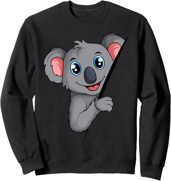 Koala Koalabär Kinder Mädchen Damen Sweatshirt