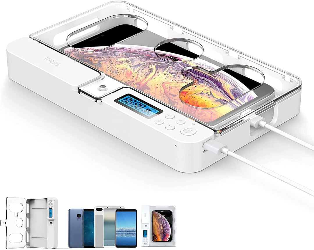 iDiskk Handy Timer Box Händy Gefängnis, Universal Handy Safe Schlossbox für alle iPhones und die mei