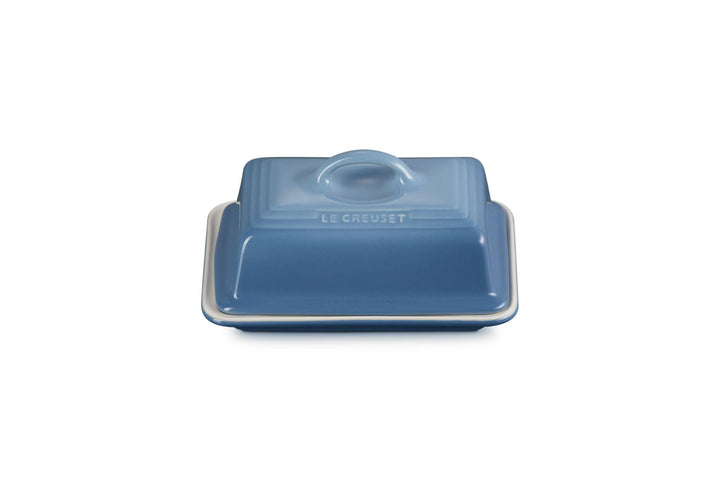 Le Creuset Butterdose aus Steinzeug, 900 g, 17 x 12.5 x 9 cm, Chambray, 70837174340000