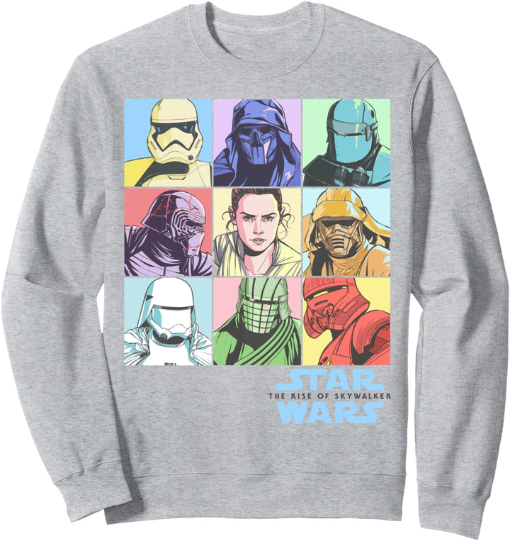 Star Wars: The Rise Of Skywalker Rey Surrounded Logo Sweatshirt