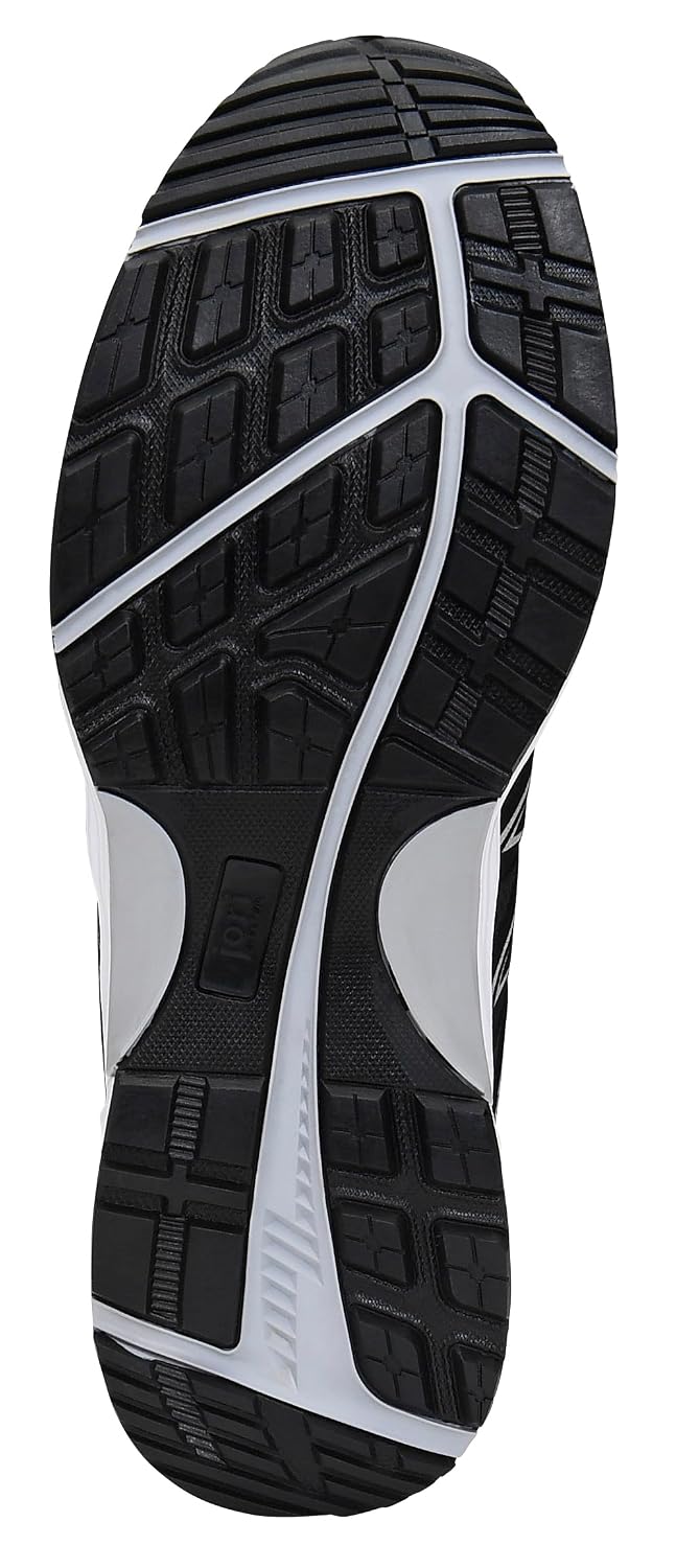 JORI Sicherheitsschuhe jo_Speedy Black-Silver Low ESD S1P, Damen und Herren, Textil, Kunststoffkappe