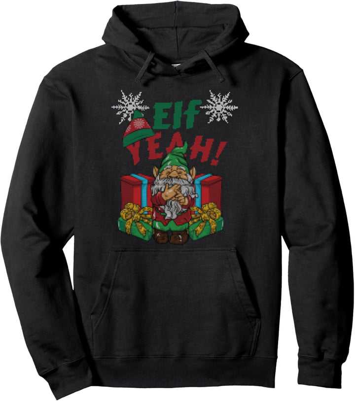 Komische hässliche Weihnachten Pullover Hoodie