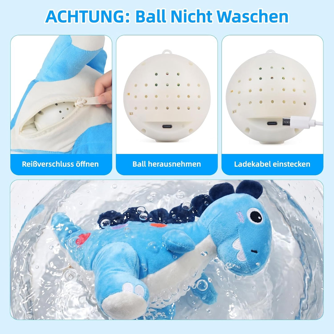 Baby Spielzeug 6-12 Monate, Dinosaurier Musikalische Krabbelspielzeug Tummy Time Toy, Spielzeug ab 6