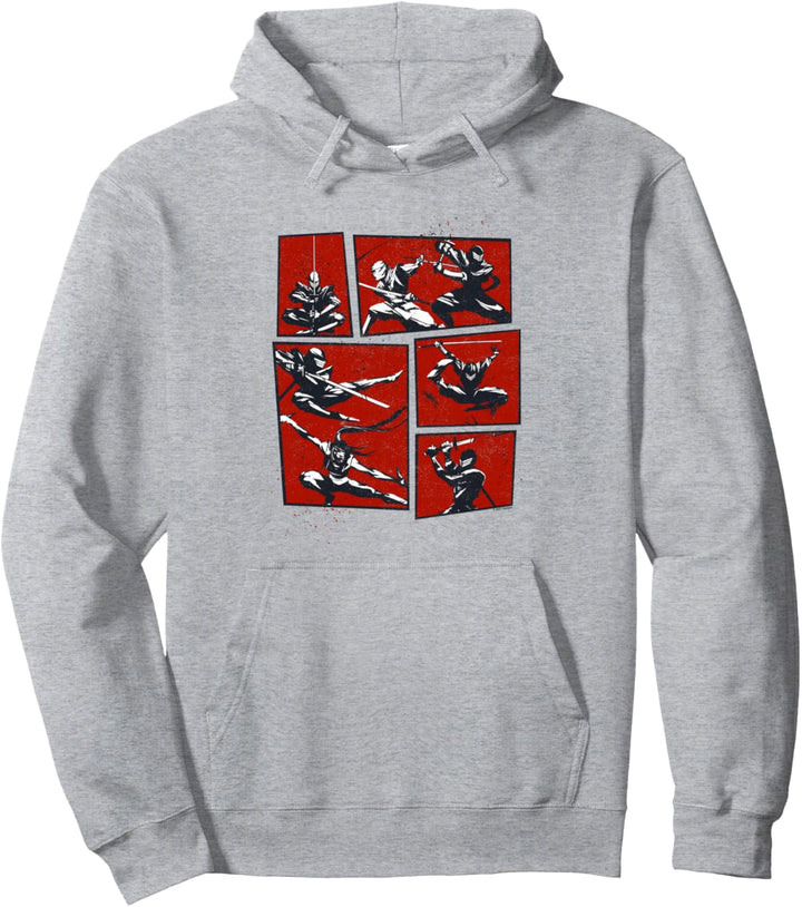 Snake Eyes Ninja Panels Pullover Hoodie