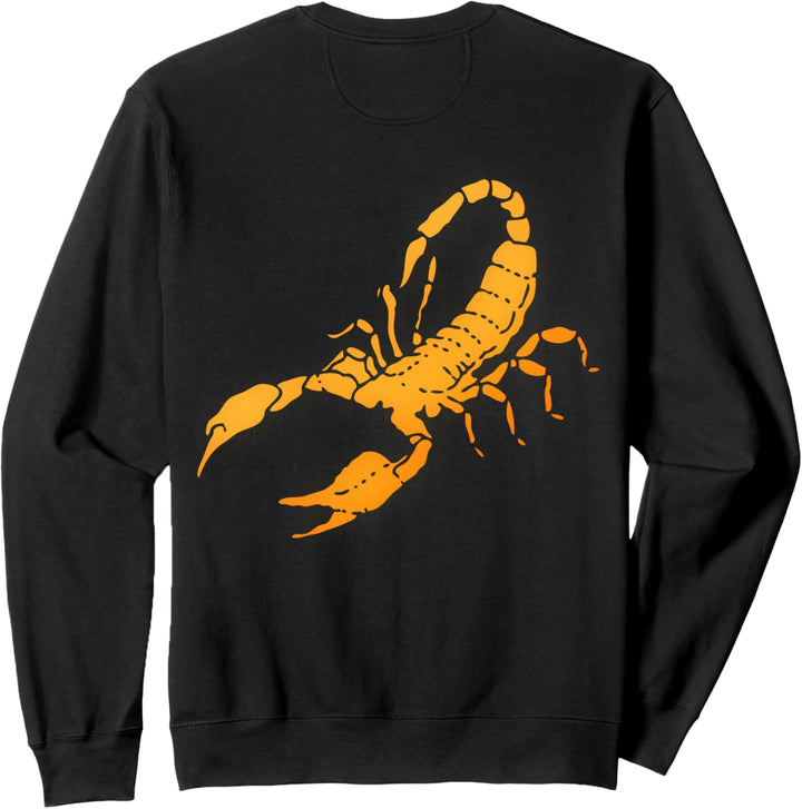 Gold Scorpion Danger Death Influencer Fashion Sweatshirt