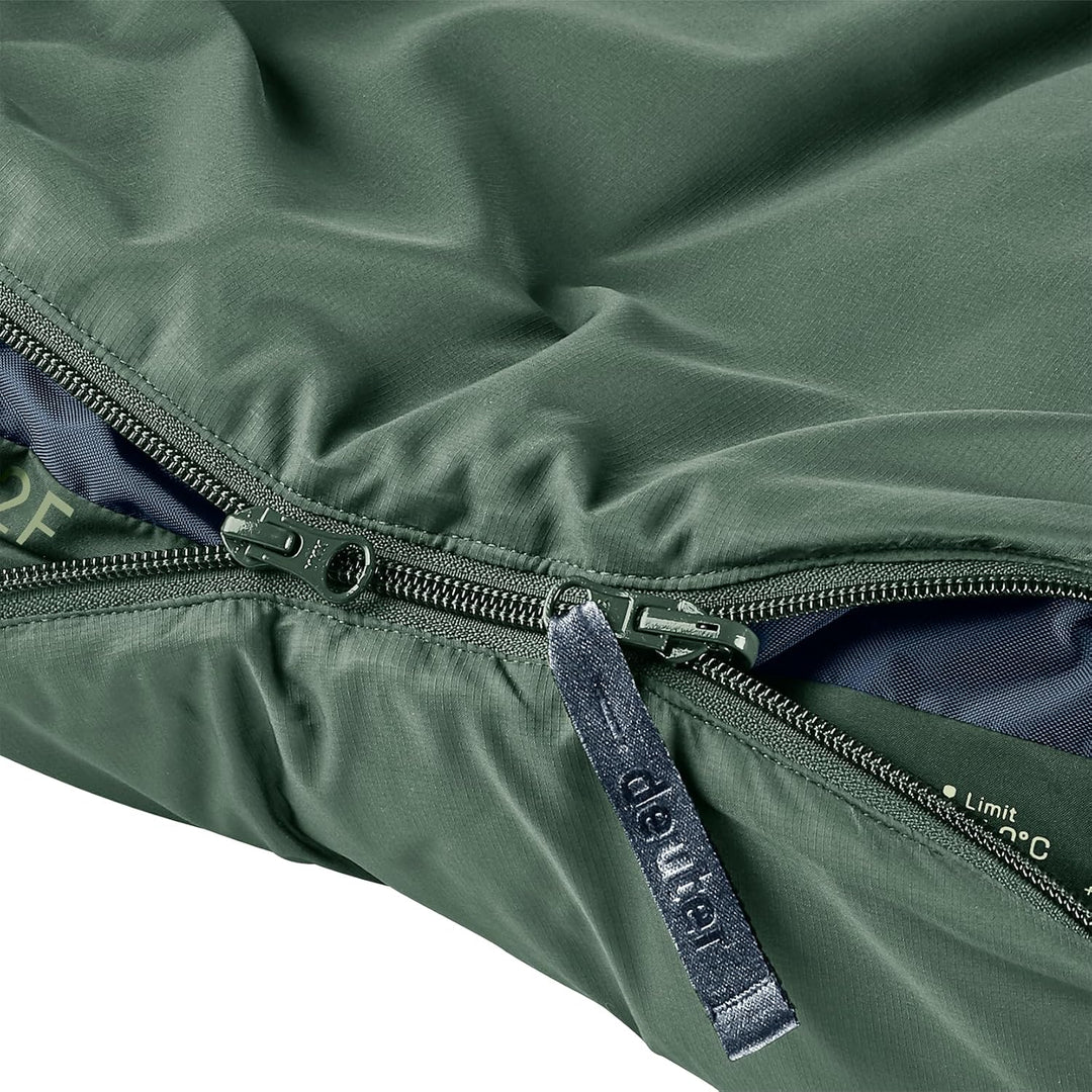 deuter Orbit 0C/32F Kunstfaserschlafsack Extra Long (Körpergrösse bis ~200 cm), Extra Long (Körpergr