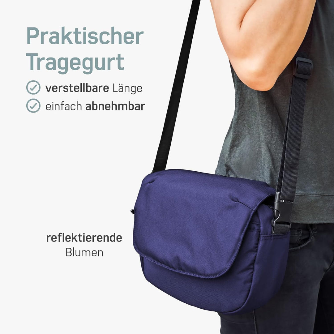 Borgen KLICKfix Lenkertasche Fahrrad - Wasserabweisende und geräumige Fahrrad Lenkertasche 5 L - Fah