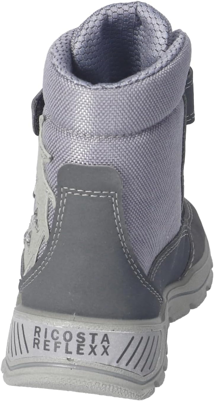 RICOSTA Jungen Stiefel GRISU, Kinder Boots, Weite: Weit, lose Einlage, Sympatex, Blinklicht 27 EU We