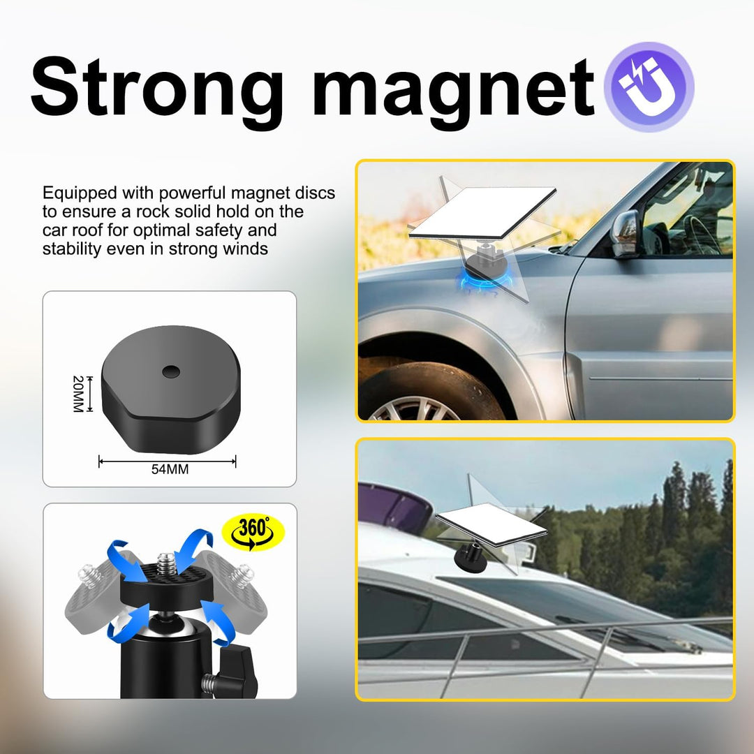 Magnetisch Halterung Adapter für Starlink Mini Einstellbar Auto Magnetisch Halterung Kompatibel für