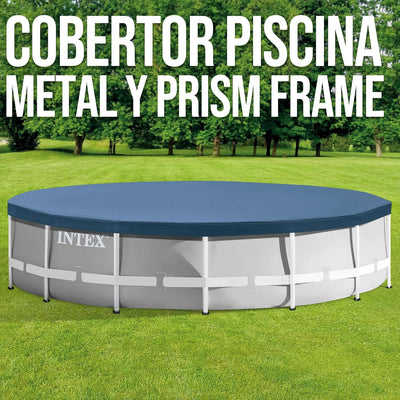 Intex Deluxe Pool Cover - Poolabdeckplane Deluxe - Ø 549cm - Für Ultra Frame Pool 549 Zentimeter, 54