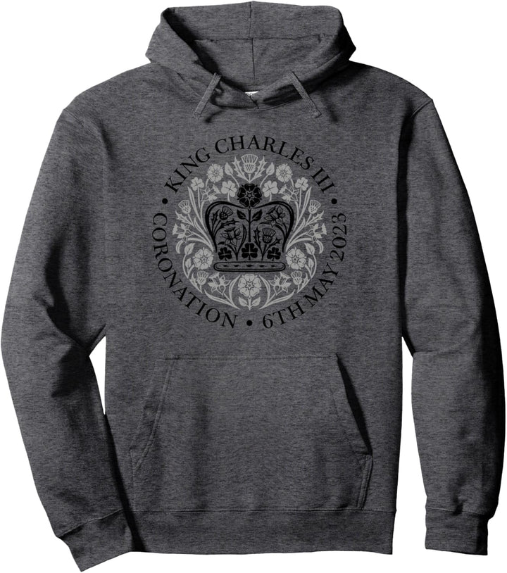 Erinnerungsstücke zum britischen König III. Charles Krönung 2023 Pullover Hoodie