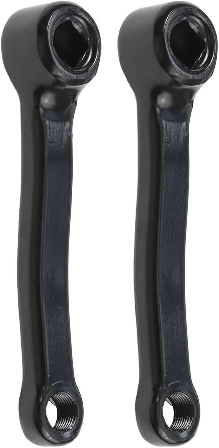 Heimtrainer-Kurbel, 127 mm, Eisen, quadratisches Loch, 13 x 13 mm, links oder rechts, Ersatzteil für
