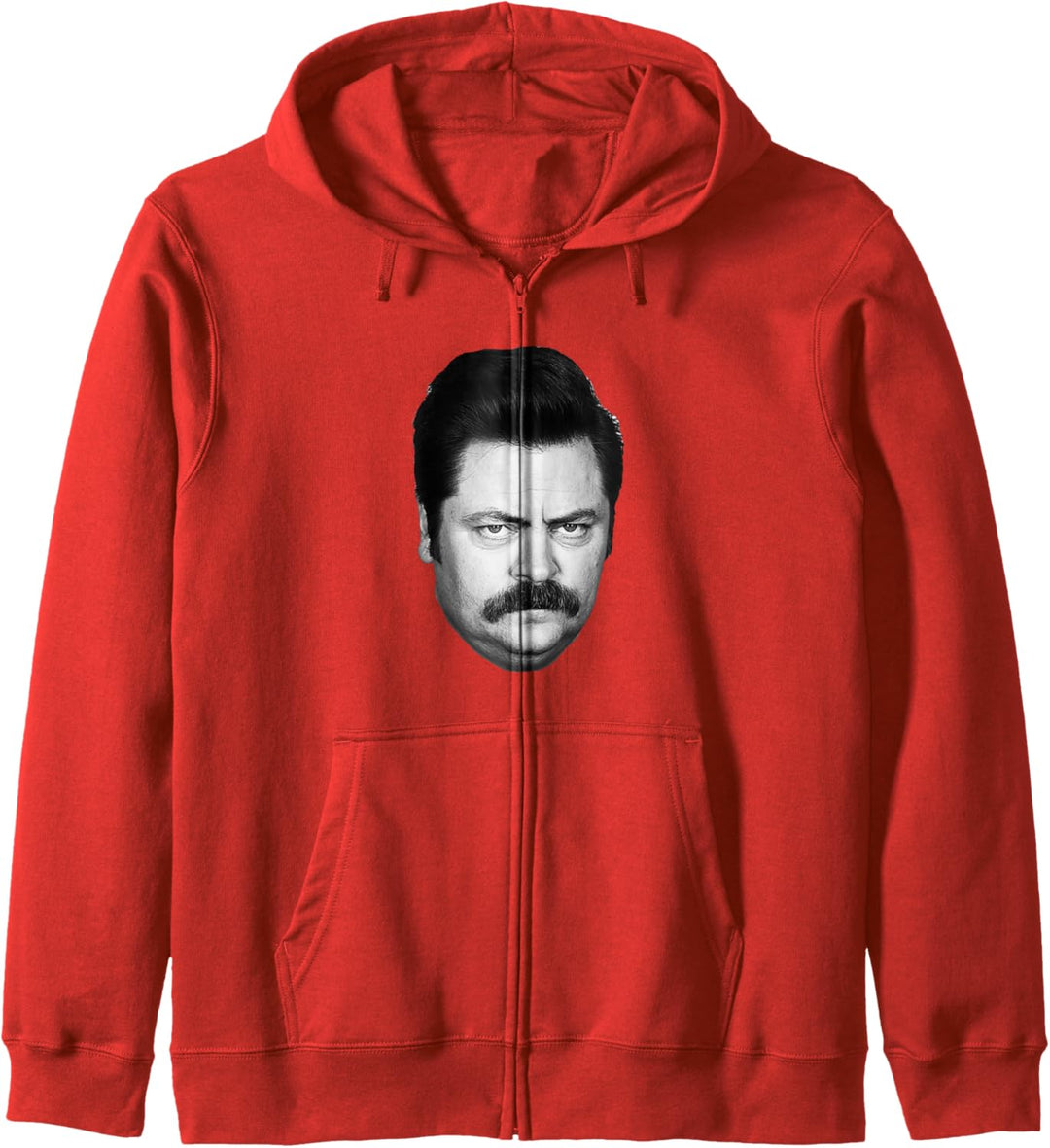 Parks & Recreation Ron Swanson Kopf Kapuzenjacke