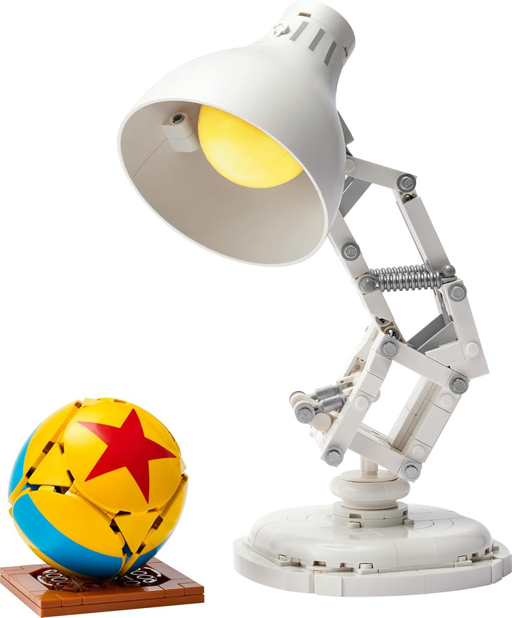 LEGO Ideas | Disney Pixar Set - Spielset mit Schreibtischlampe zum Bauen - Spielzeug für Erwachsene