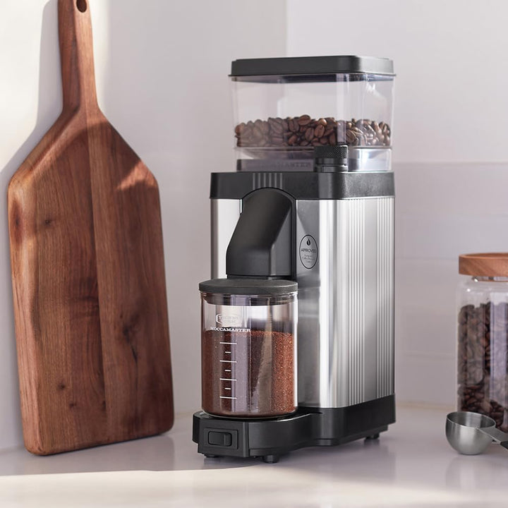 Moccamaster KM5 Kaffeemühle, Polished Silver, Polished Silver