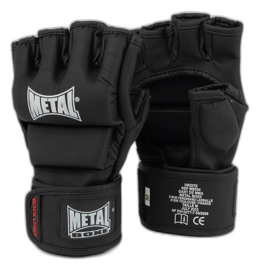 METAL BOXE mb534-Handschuhe Kampf Unisex, Uni, MB534 M BLACKLIGHT, M BLACKLIGHT