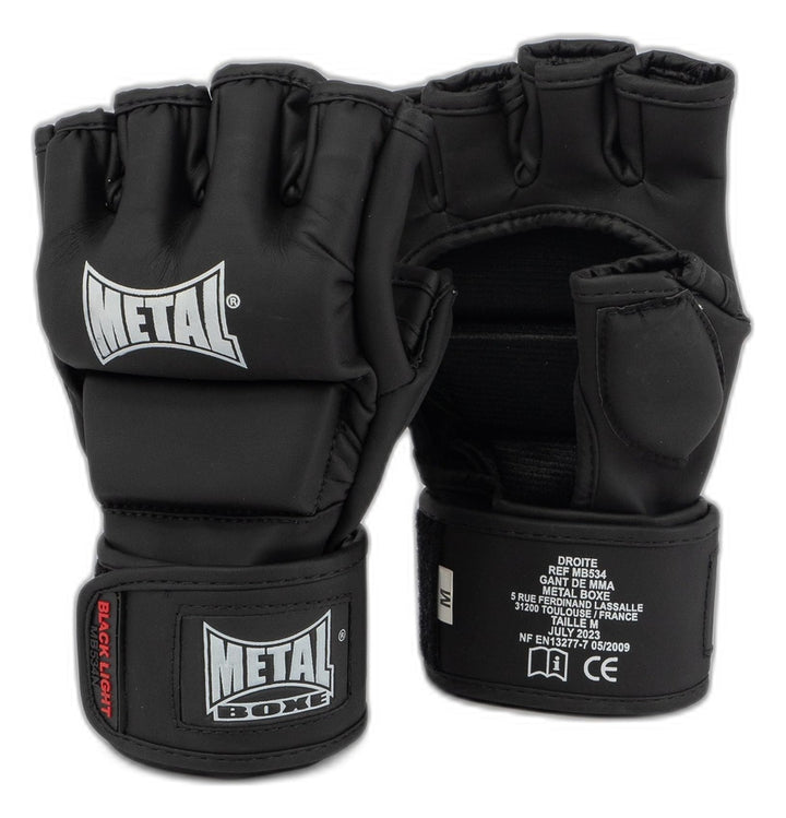 METAL BOXE mb534-Handschuhe Kampf Unisex, Uni, MB534 M BLACKLIGHT, M BLACKLIGHT