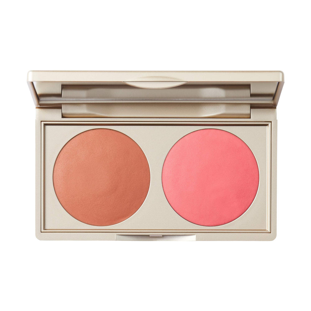 Stila Putty Blush/Bronzer Duo - Bronzierte Petunie - natürliches Macadamiaöl - 48 g, Bronzierte Petu
