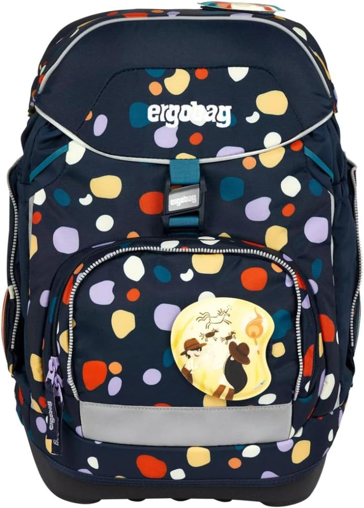 ergobag Pack Set ergonomischer Schulrucksack flexibel 6-teilig Set 1. Klasse Grundschule für Mädchen