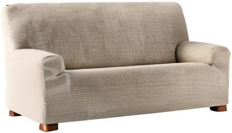 Eysa Aquiles elastisch Sofa überwurf 2 sitzer Farbe 00-Ecru, Polyester-Baumwolle, 37 x 29 x 7 cm
