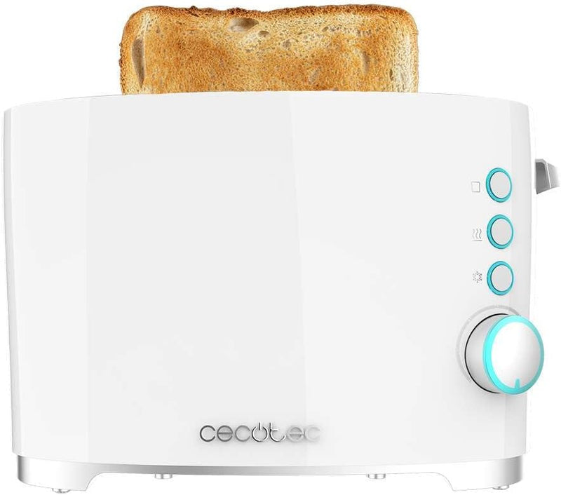 Cecotec Vertikaler Toaster Toast&Taste Double W, 650W, Doppelter Breitschlitz für 2 Toasts, Leichte