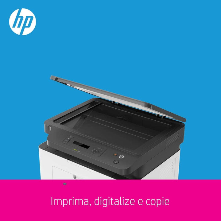 HP Laser 135ag Laser-Multifunktionsdrucker (Laserdrucker, Kopierer, Scanner, USB),Schwarz/Weiss 3-in