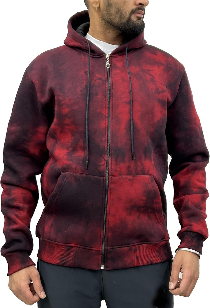 Raff & Taff Herren Zipper Hoodies Kapuzenjacke Sweatjacke Übergangsjacke Jacke Basic Schlicht bis 8X