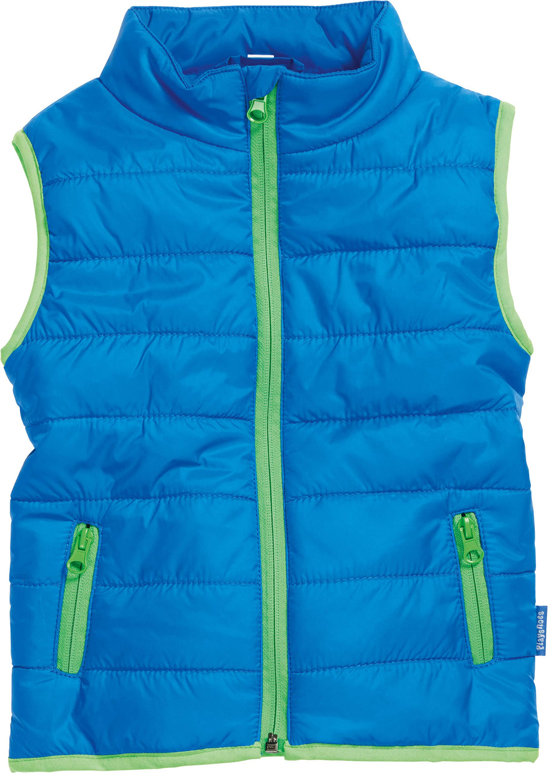 Playshoes Unisex Kinder Steppweste Outdoor-Jacke, Blau