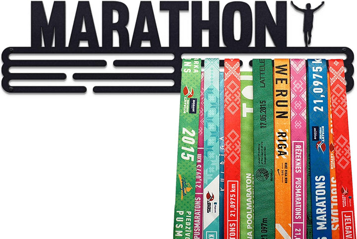 United Medals Marathon Medaillenhalter Running Laufen für 48 Medaillen Aufbewahrung - Läufer Geschen