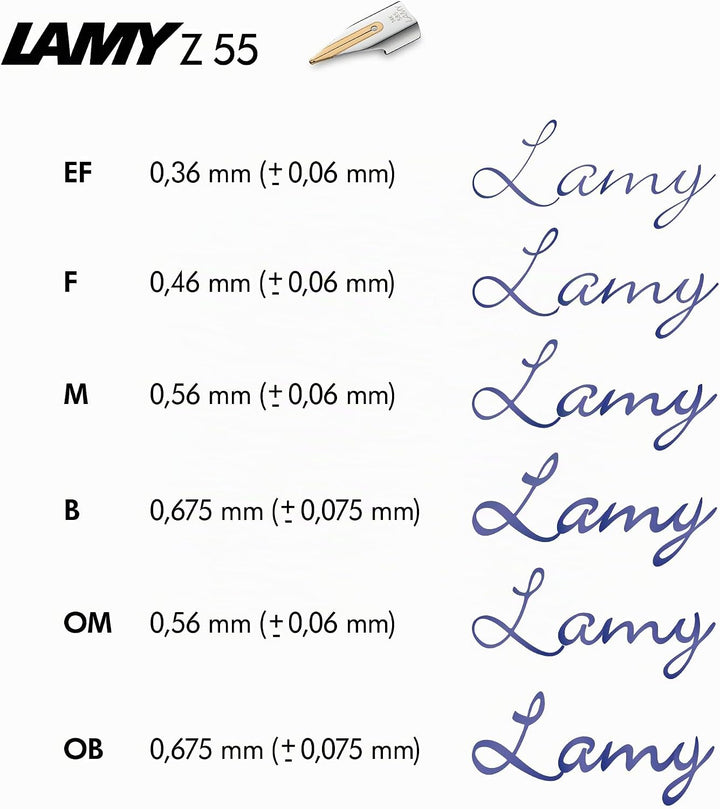 LAMY 098 accent brillant LD Fülhalter Feder M (mittel) Schwarz/diamantiert Feder M, Schwarz/diamanti