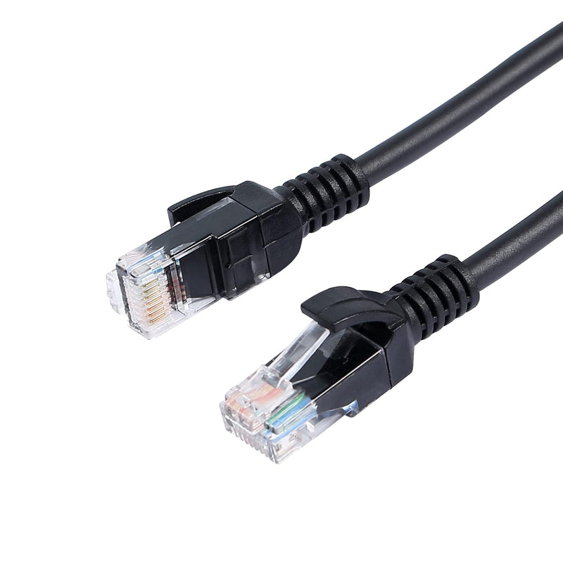 RIIEYOCA Cat5e Ethernet Spiralkabel Aufrollbares Kabel RJ45 Netzwerk LAN Spiralkabel für Laptops, De