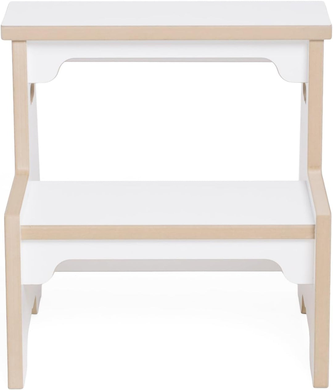 Tritthocker Kinder Hocker Holz Tritthocker Holz - Weisser MDF Step Stool Für Kinderzimmer, 39x39x29
