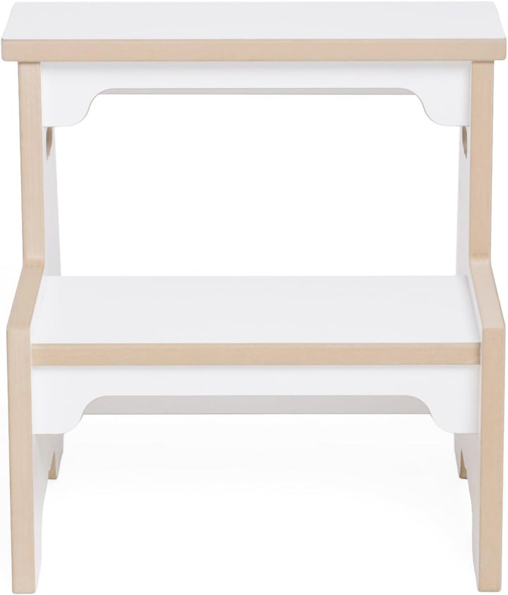 Tritthocker Kinder Hocker Holz Tritthocker Holz - Weisser MDF Step Stool Für Kinderzimmer, 39x39x29