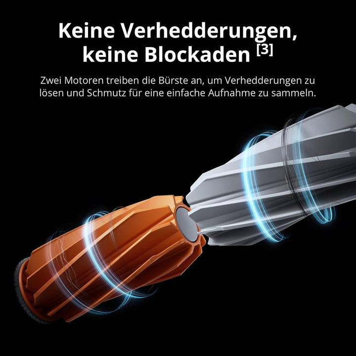 DJI ROMO P mit Wischmopp, Saugroboter mit Wischfunktion, 25.000 Pa Saugkraft, Hinderniserkennung auf