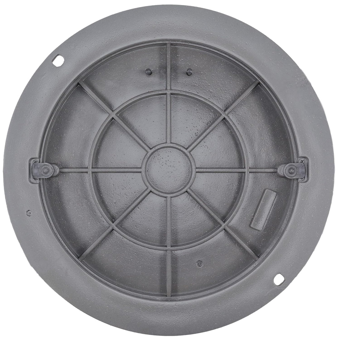 BABYLONPLAST Schachtabdeckung, Kanaldeckel DN600/780, Deckel Kunststoff Schachtdeckel A15, mit Siche