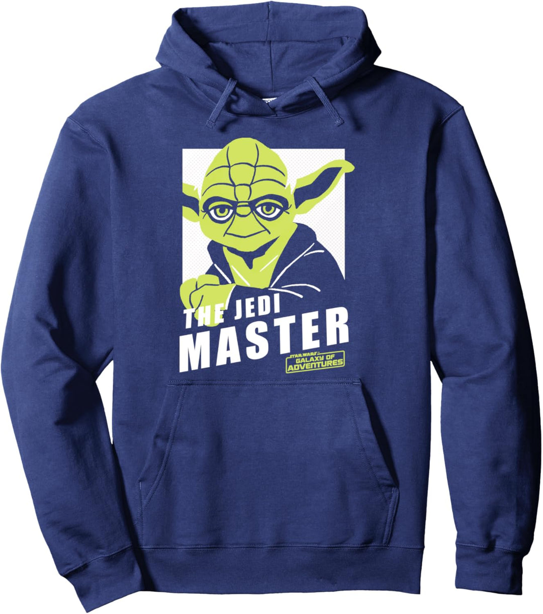 Star Wars Galaxy Of Adventures Yoda The Jedi Master Pullover Hoodie