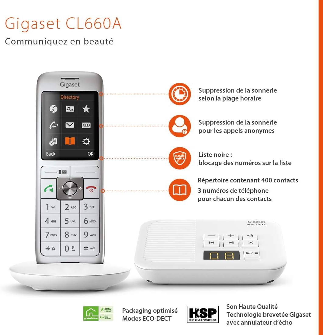 Gigaset CL660A Solo Schnurlostelefon