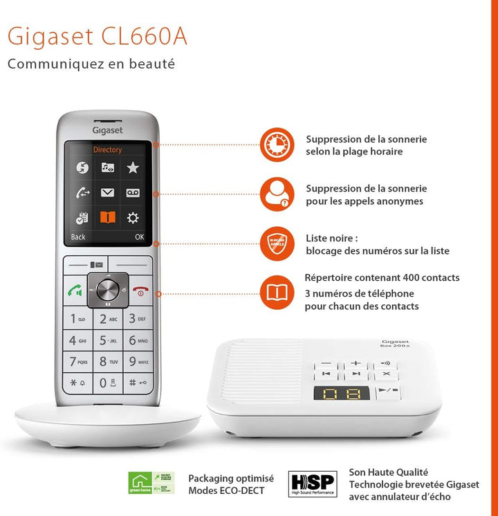 Gigaset CL660A Solo Schnurlostelefon