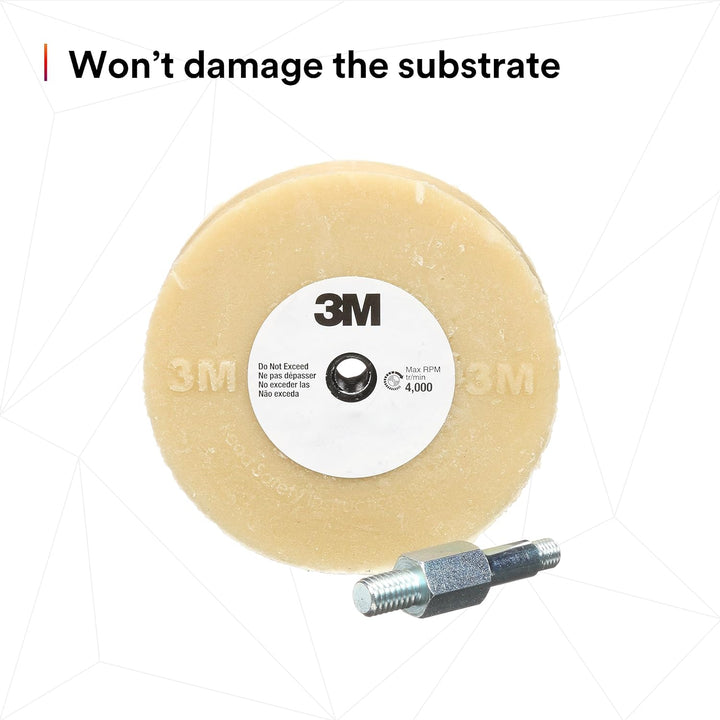 3 M Streifen Off Rad, 4 Inches, beige, 1 4 in x 5/8 in, 4 in x 5/8 in