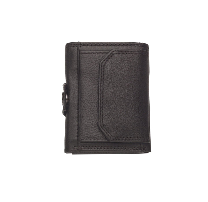 Josephine Osthoff Mini Geldbörse mit Münzfach, RFID Credit Card Holder Damen und Herren Slim Wallet