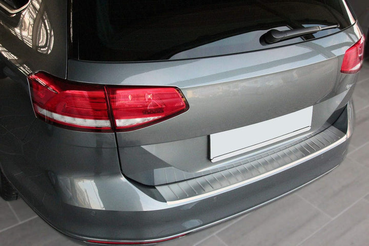 Ladekantenschutz Edelstahl MATT kompatibel für VW PASSAT B8 VARIANT + ALLTRACK ab 2014 | premium Qua