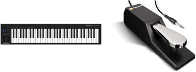 Nektar GX61 Impact USB MIDI Keyboard Controller with Nektar DAW Integration & M-Audio SP-2 - Univers