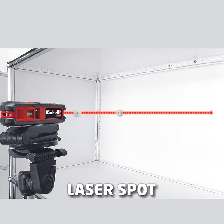 Einhell Lasernivelliergerät TC-LL 1 (horizontale, vertikale u. diagonale Linien, Punktlaser, integri