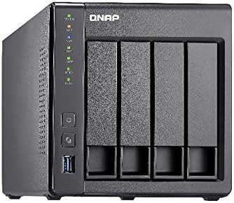 QNAP TS-431X-2G Desktop NAS Gehäuse mit 2 GB DDR3 RAM, Powerful 4-Bay Storage Server Enclosure NAS E