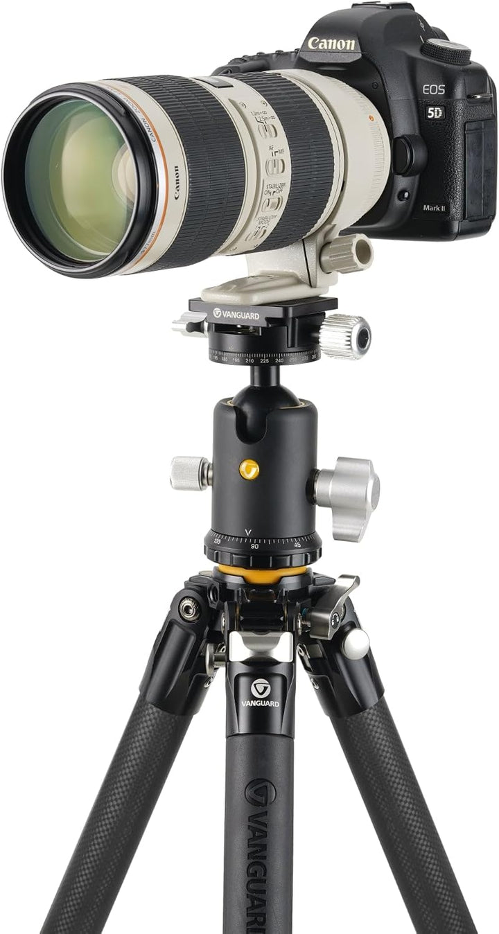 VEO 5 304CB250S - Carbonstativ - Kugelkopf mit Doppelachsensystem - Traglast 20 kg 1786 mm Kugel sch
