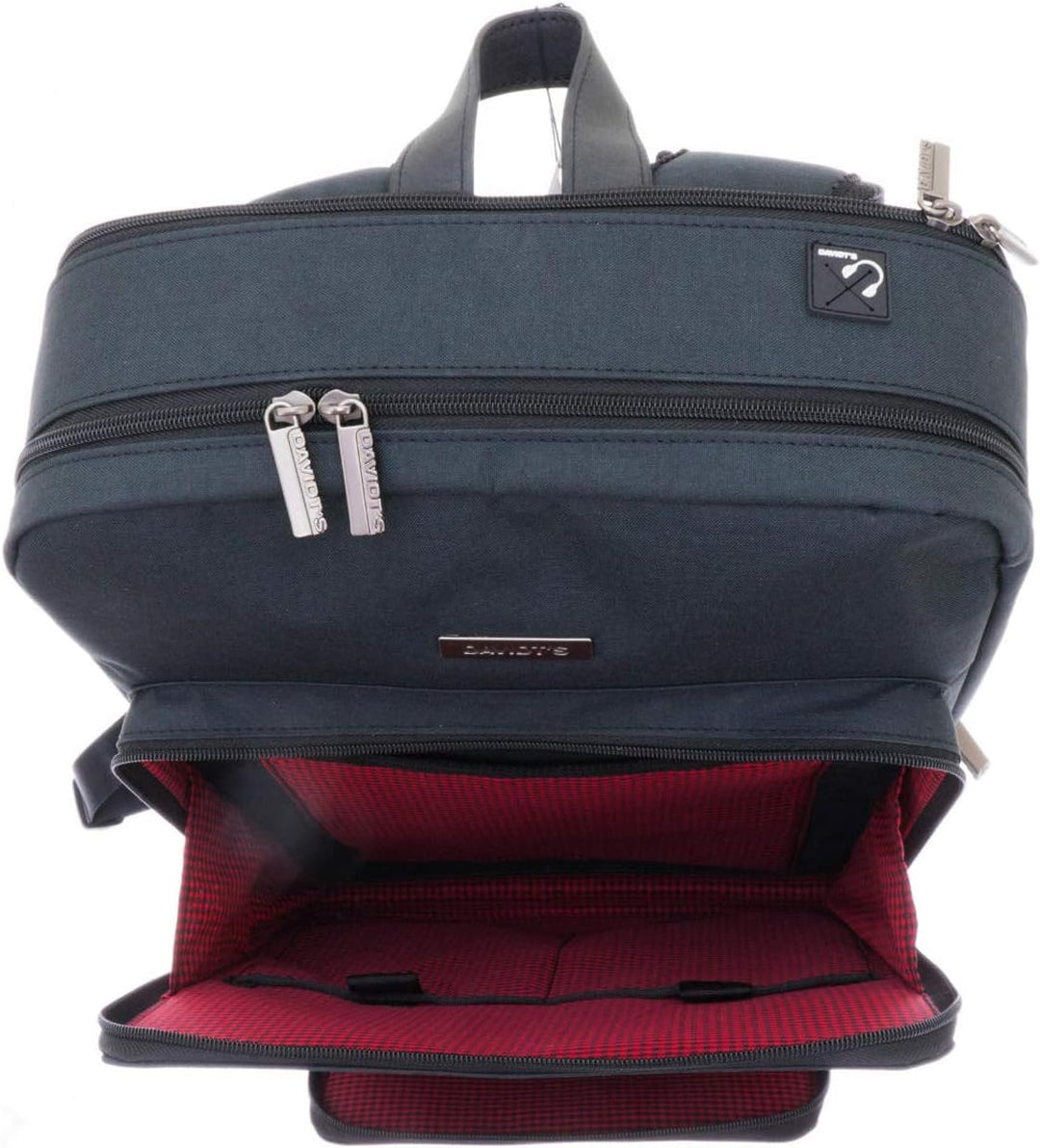 Bowatex Davidts Rucksack Laptop-Fach Schwarz 258 406