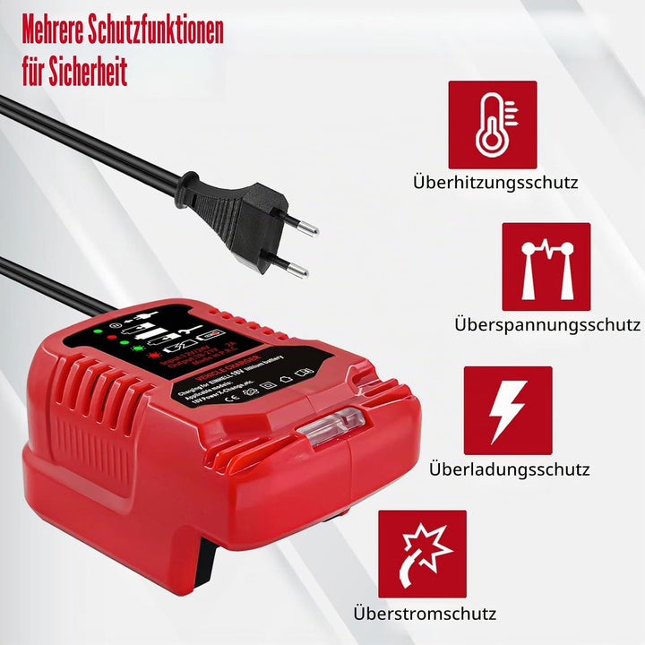 Autoladegerät für Einhell Power X-Change 18 Volt Akku 4511396 4511437 neu 4511437OVP PXBP-300 PXBP-6