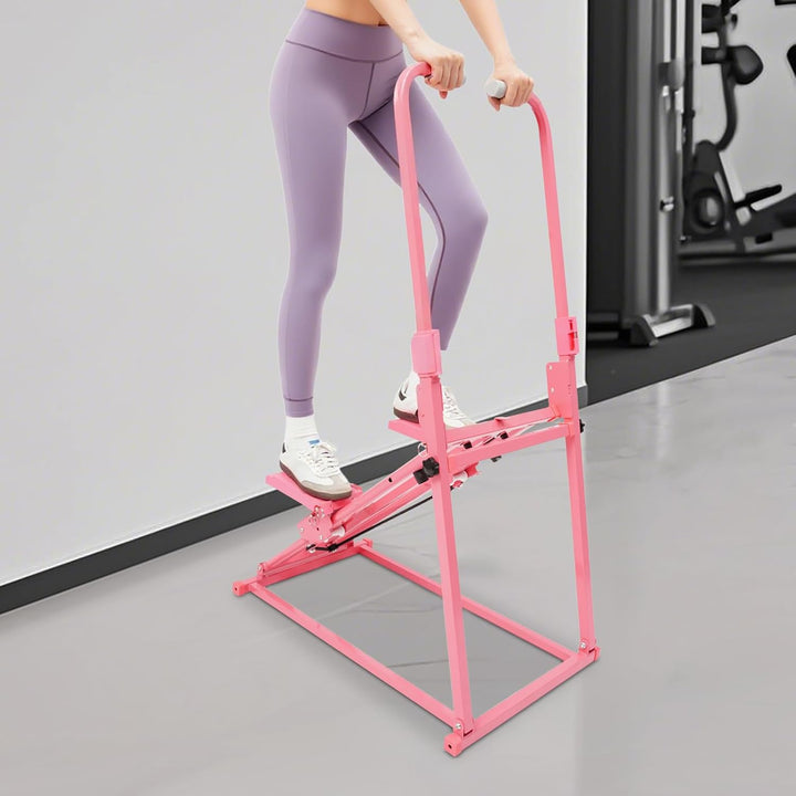 Klettermaschine, Treppensteiger Crosstrainer, Faltbarer Treppenstepper, bis Tragkraft 100kg, Vertika