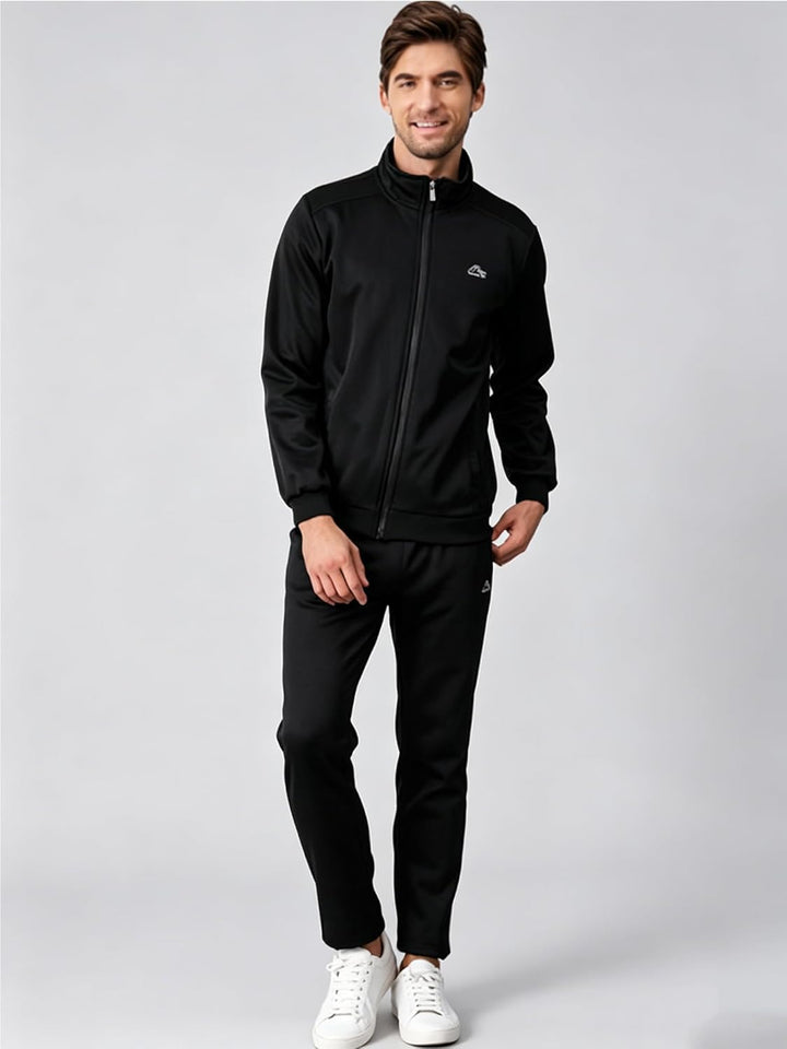 FTCayanz Trainingsanzug Herren Jogginganzug Langarm Reissverschluss Jogging Anzug Sweatshirt für Fre